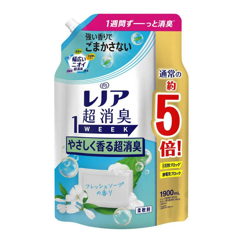 M4_P＆G レノア 超消臭 1week やさしく香る超消臭 フレッシュソープの