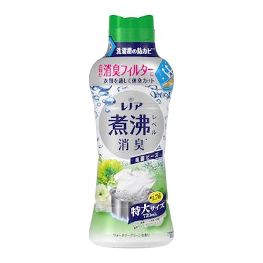 P＆G レノア 煮沸レベル消臭 抗菌ビーズ ウォータリーグリーン 本体 特大 720ml