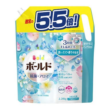 P＆G ボールドジェル 液体 フレッシュフラワーサボン 詰替 2200g