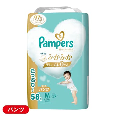 P＆G パンパース 肌へのいちばんパンツ肌イチパンツ ウルトラジャンボ たっち Mサイズ(6～12kg) 58枚