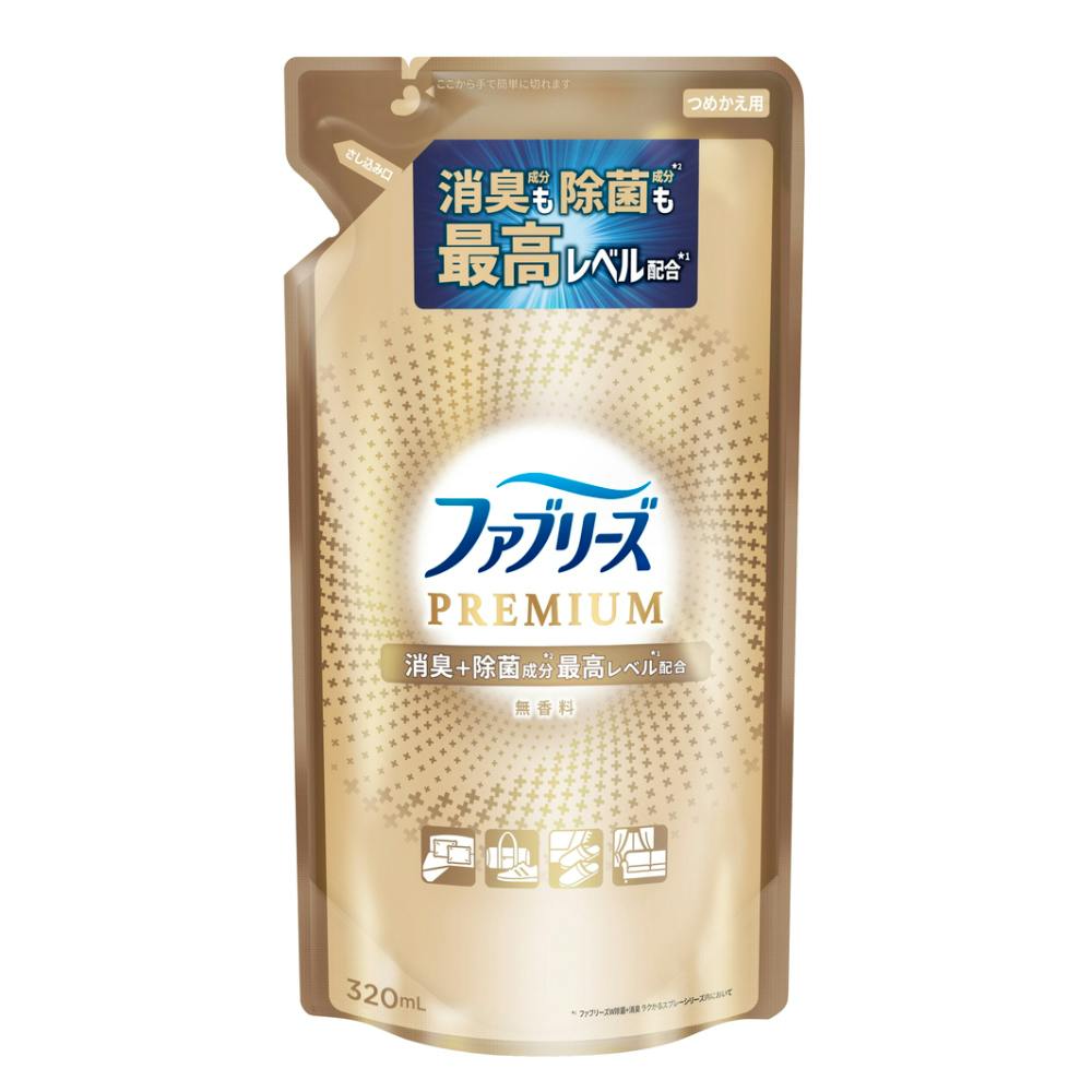 P＆G ファブリーズ プレミアム W除菌+消臭 無香料 詰替 320ml | 洗濯洗剤 通販 | ホームセンターのカインズ