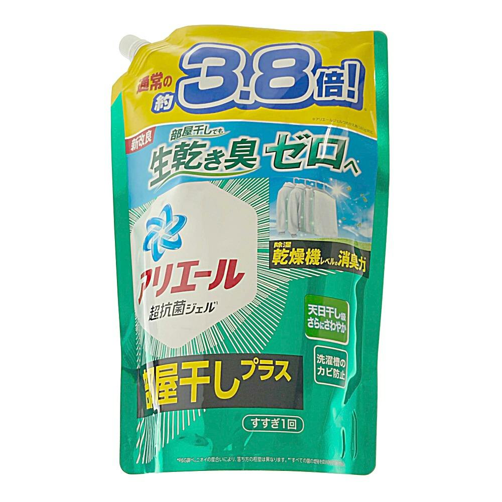 P＆G アリエール ジェル 部屋干しプラス 詰替 1.48kg | 洗濯洗剤 ...