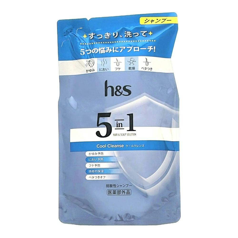 h＆s 5in1 クールクレンズ 弱酸性シャンプー 詰替 290g