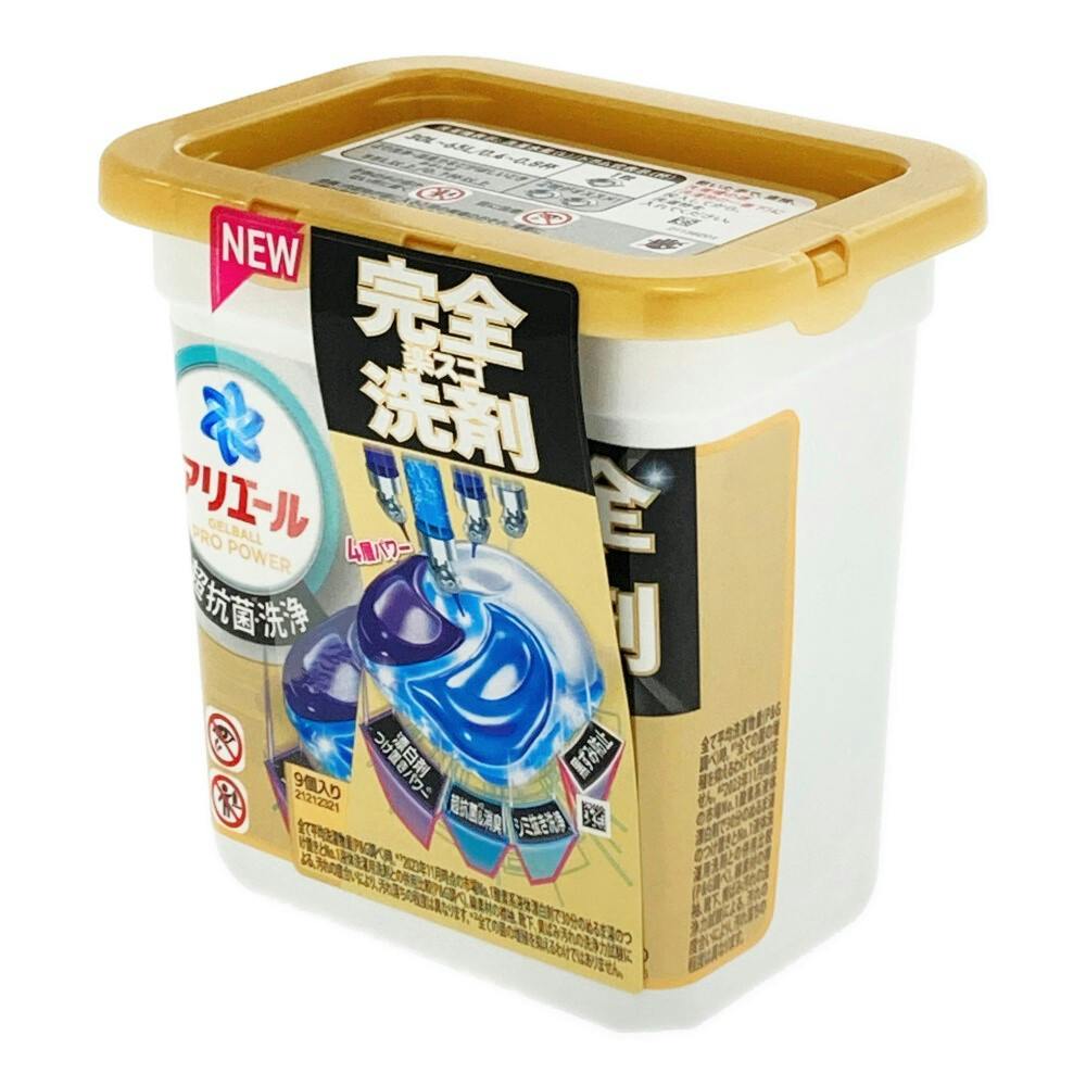 アリエールジェルボールPro Power 楽天市場】P&G アリエール ジェルボールプロパワー本体 9個入