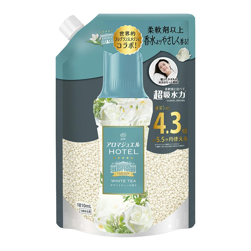 アロマジュエル8個セット レノア アロマジュエル ホワイトティーの香り 詰替 1410ml