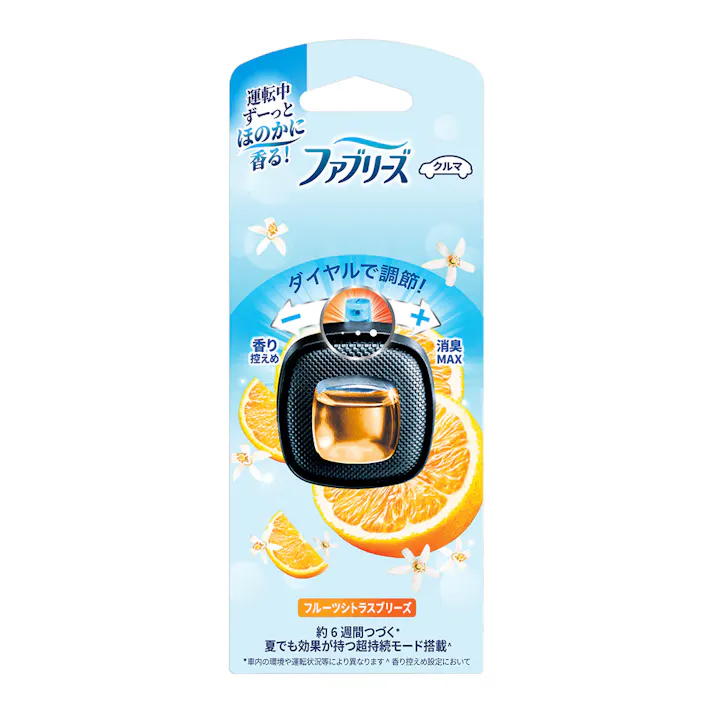 ファブリーズ クルマ イージークリップ フルーツシトラスブリーズ