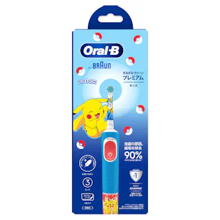 オーラルB すみずみクリーン プレミアム キッズ用 ブルー 1本