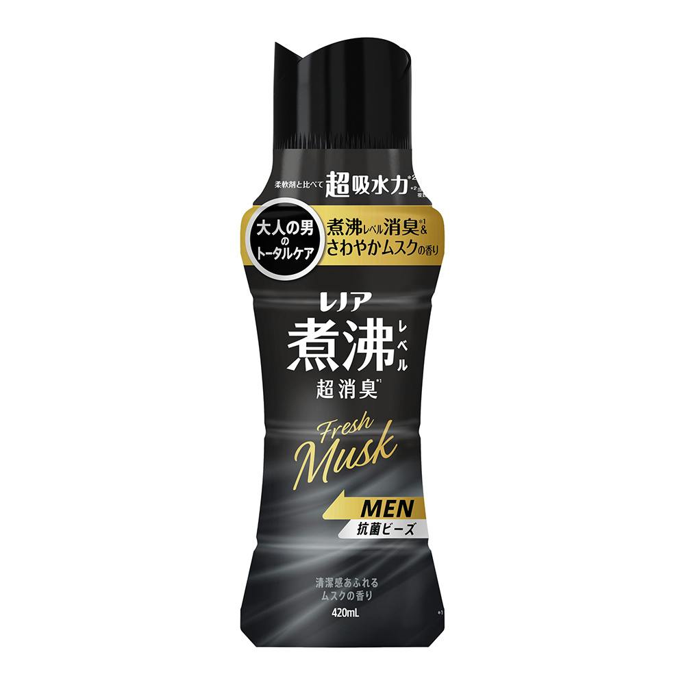 レノア 煮沸レベル消臭 抗菌ビーズ MEN 清潔感あふれるムスクの香り 420ml 衣料用柔軟剤 レノア 煮沸レベル消臭 抗菌ビーズ MEN 清潔感あふれるムスクの香り 420ml 衣料用柔軟剤