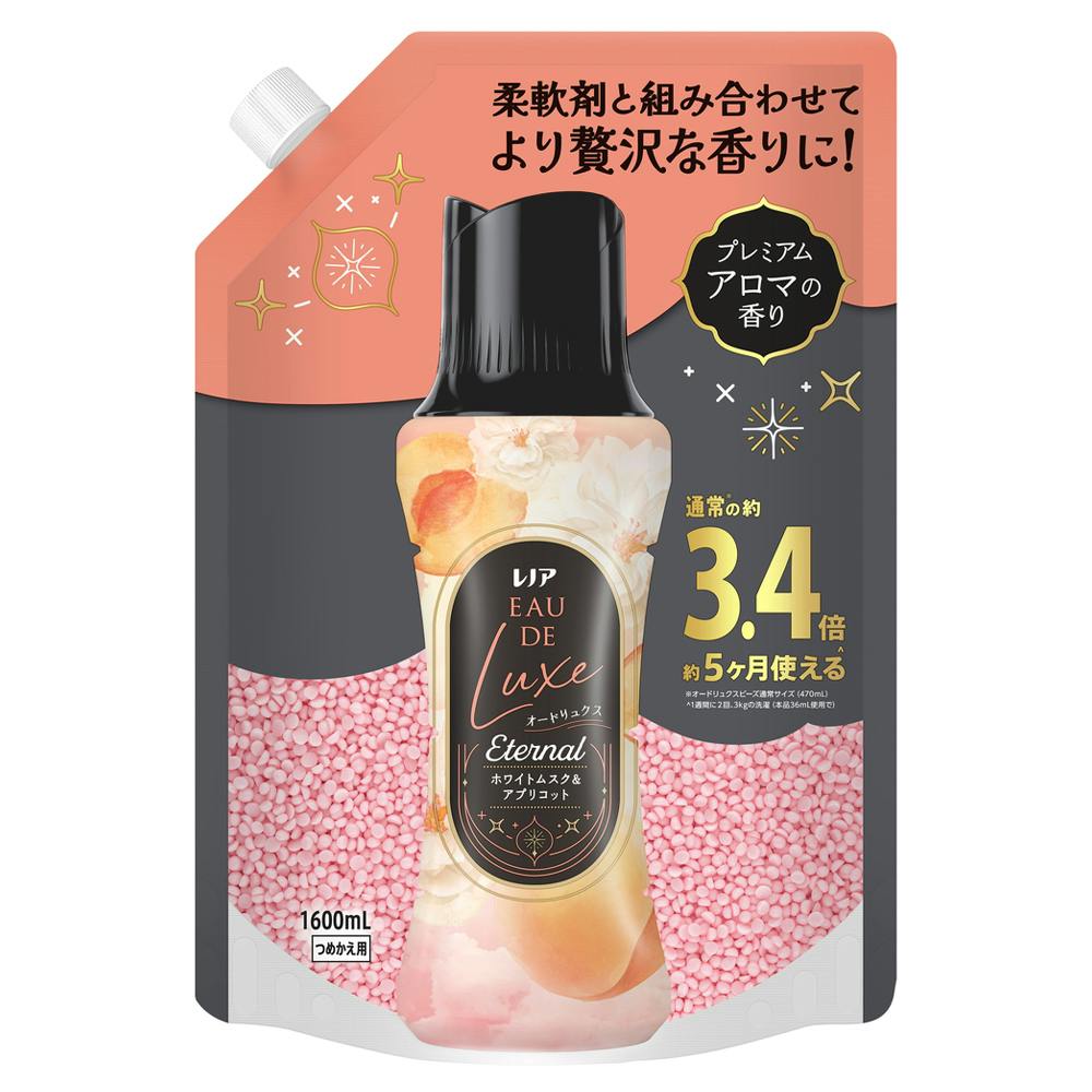 レノア オードリュクス エターナル ホワイトムスク&アプリコット 1600ml 衣料用柔軟剤