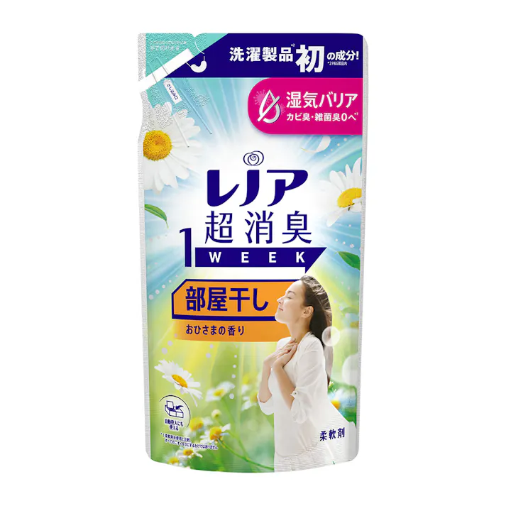 レノア 超消臭1WEEK 部屋干し おひさまの香り 詰替 340ml