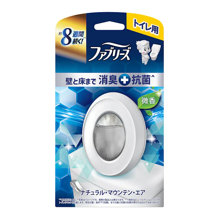 ファブリーズ トイレ用 消臭剤+抗菌 ナチュラル・マウンテン・エア 6.3ml