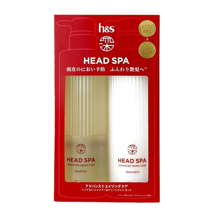 深ヘッドスパ アドバンスエイジングケア シャンプー&トリートメントセット