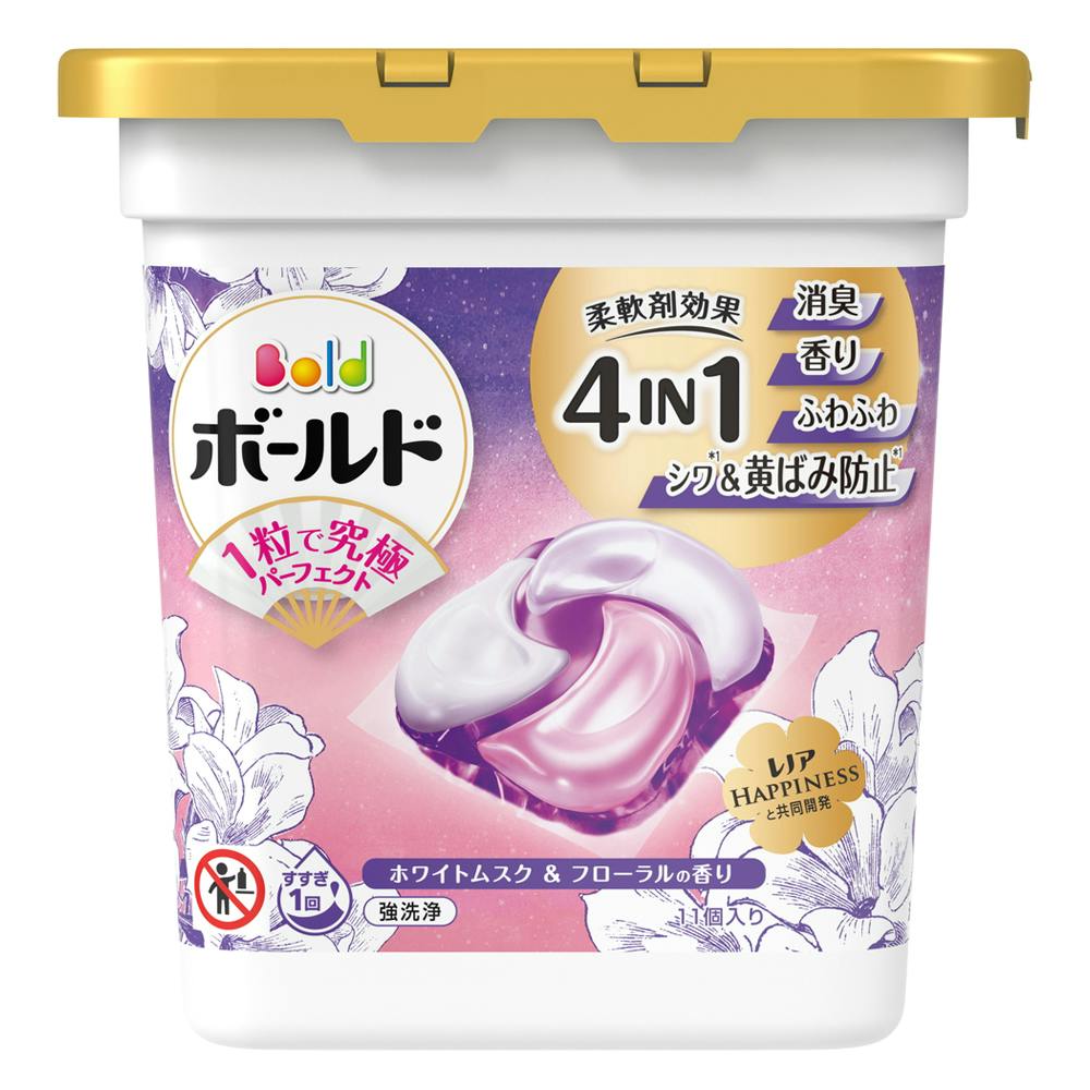 ボールド ジェルボール 4in1 ホワイトムスク&フローラル 11個入 ウィスキー ボールド ジェルボール 4in1 ホワイトムスク&フローラル 11個入 ウィスキー