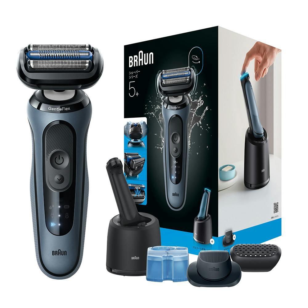 ブラウン 充電式シェーバー シリーズ5 アズールブルー 52-A7000cc