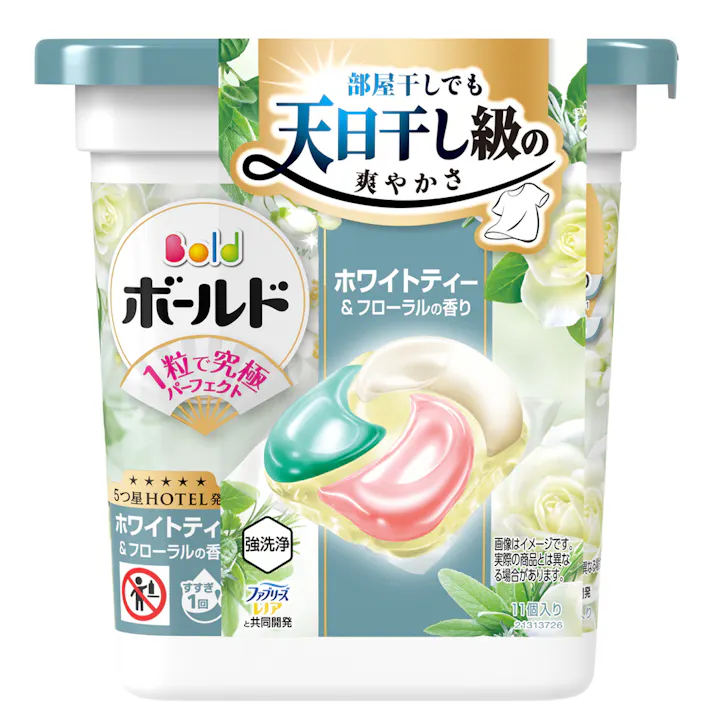 ボールド ジェルボール ホワイトティー&フローラルの香り 11個入
