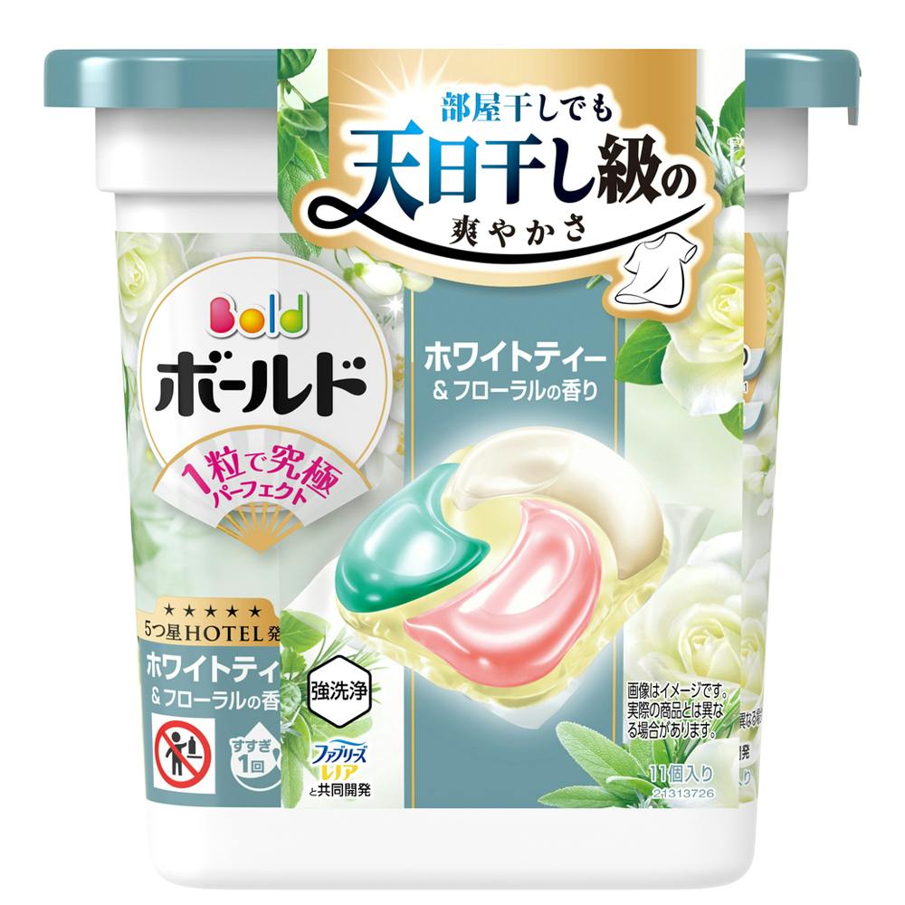 ボールド ジェルボール ホワイトティー＆フローラルの香り 11個入