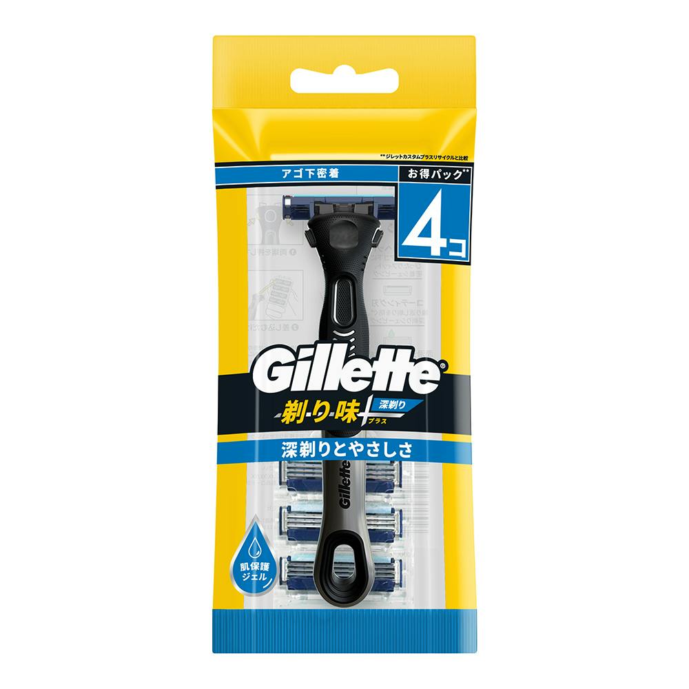 ジレット 剃り味＋深剃り 3B ホルダー付 | メンズコスメ・男性用化粧品