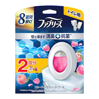 ファブリーズ トイレ用 消臭+抗菌 フルーティ・クラシック・ブーケ 2回分