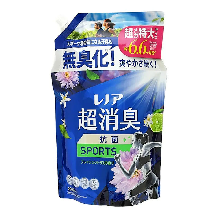 レノア 超消臭 スポーツ フレッシュシトラスの香り 2020ml