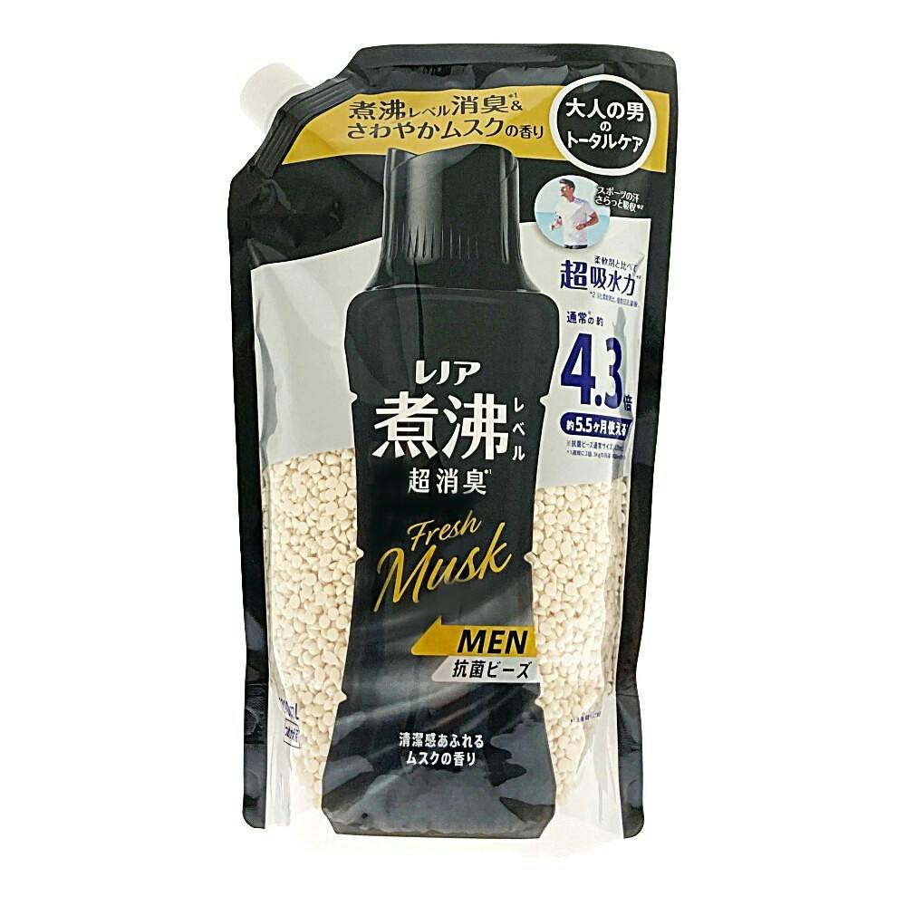 レノア 煮沸レベル超消臭 MEN 抗菌ビーズ 清潔感あふれるムスクの香り 1810ml