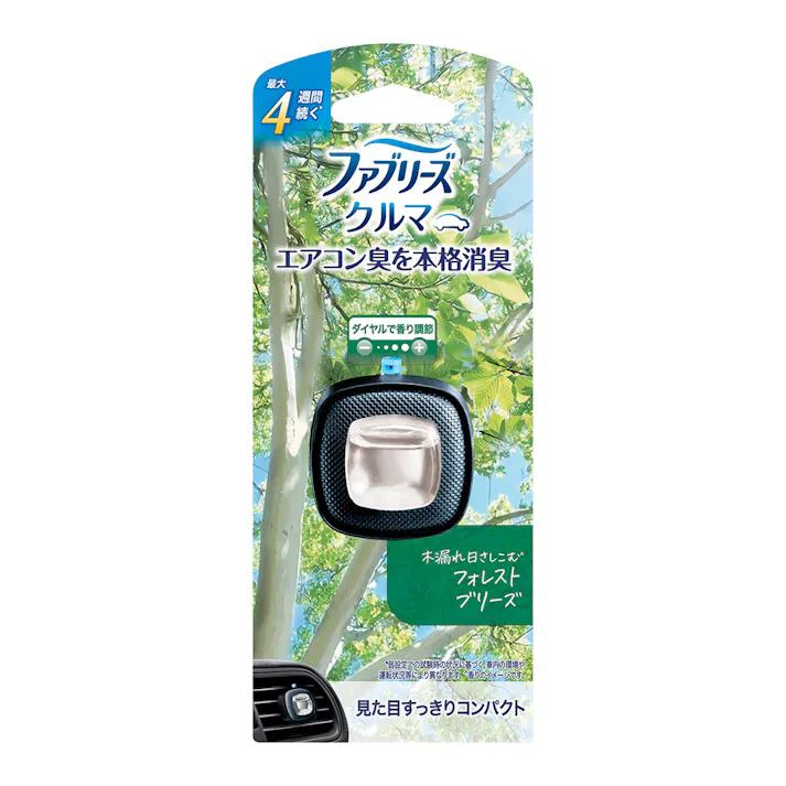 ファブリーズ クルマ イージークリップ フォレストブリーズ