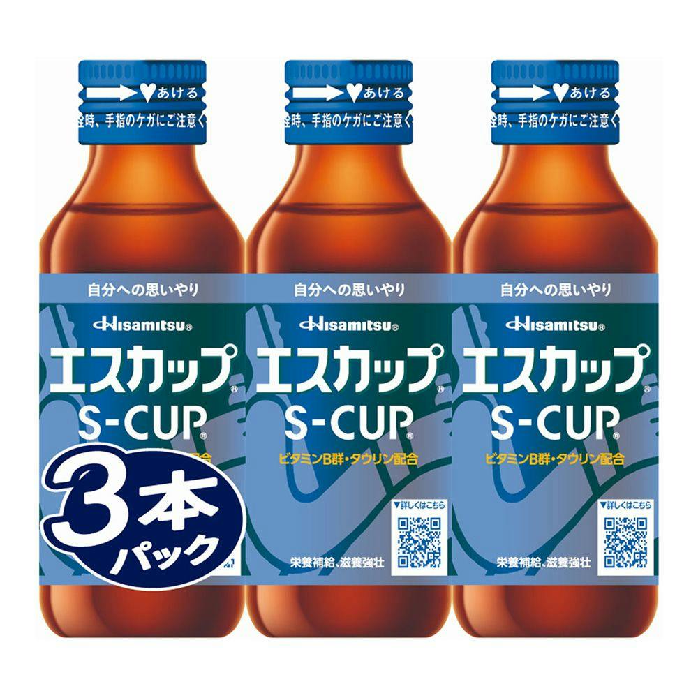 指定医薬部外品 エスカップ 100ml×3本パック ドリンク・飲料・飲み物 指定医薬部外品 エスカップ 100ml×3本パック ドリンク・飲料・飲み物