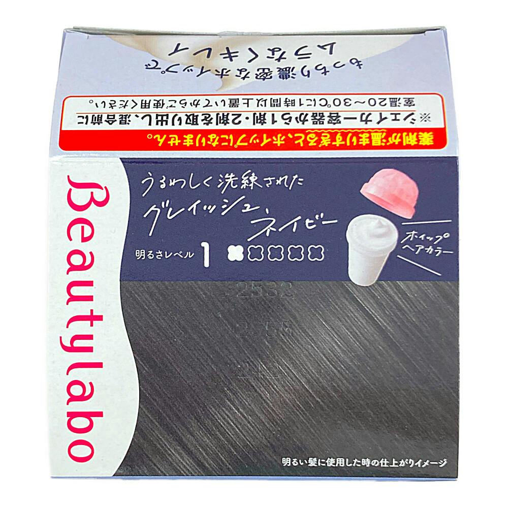 ビューティラボ ホイップヘアカラー グレイッシュネイビー | ヘア