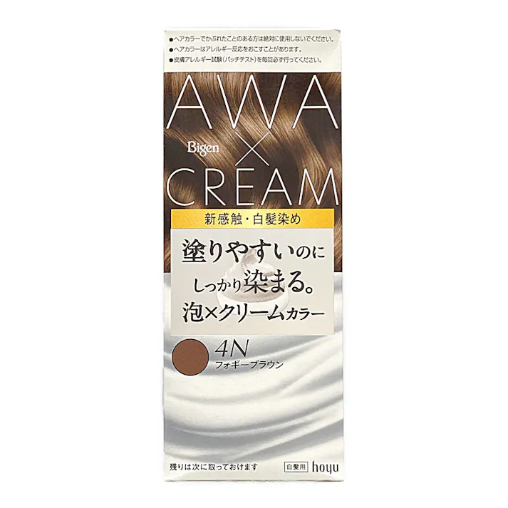 ビゲン 泡クリームカラー 4N フォギーブラウン