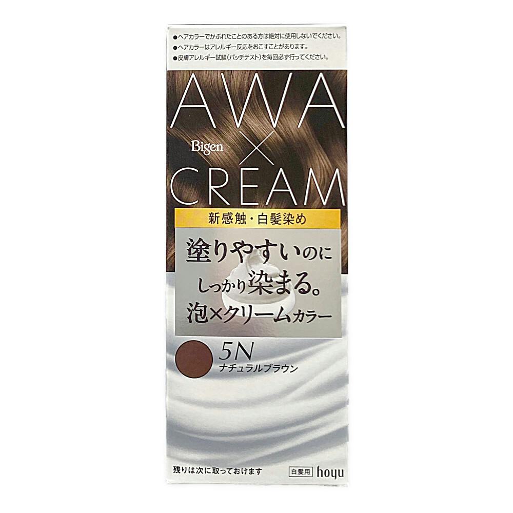 ビゲン 泡クリームカラー 5N ナチュラルブラウン 白髪染め ビゲン 泡クリームカラー 5N ナチュラルブラウン 白髪染め
