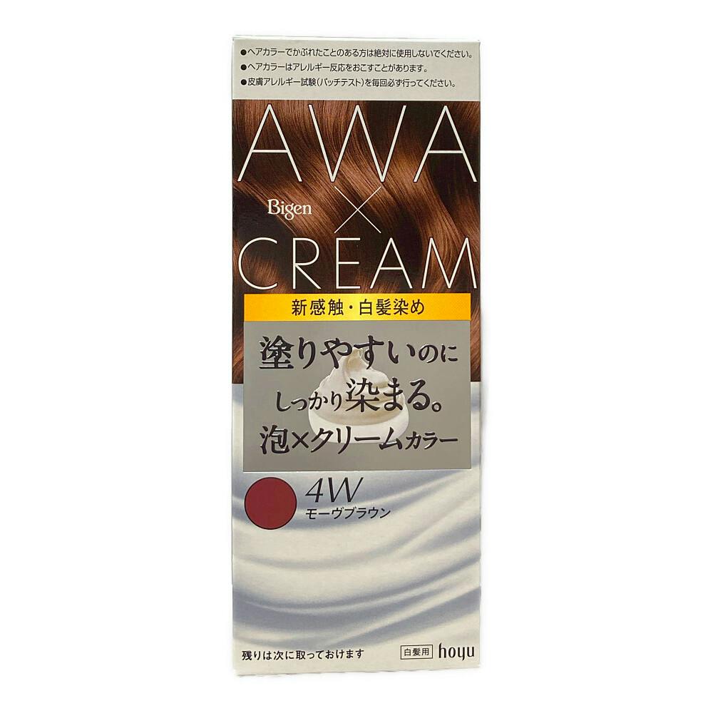 ビゲン 泡クリームカラー 4W モーヴブラウン 白髪染め ビゲン 泡クリームカラー 4W モーヴブラウン 白髪染め