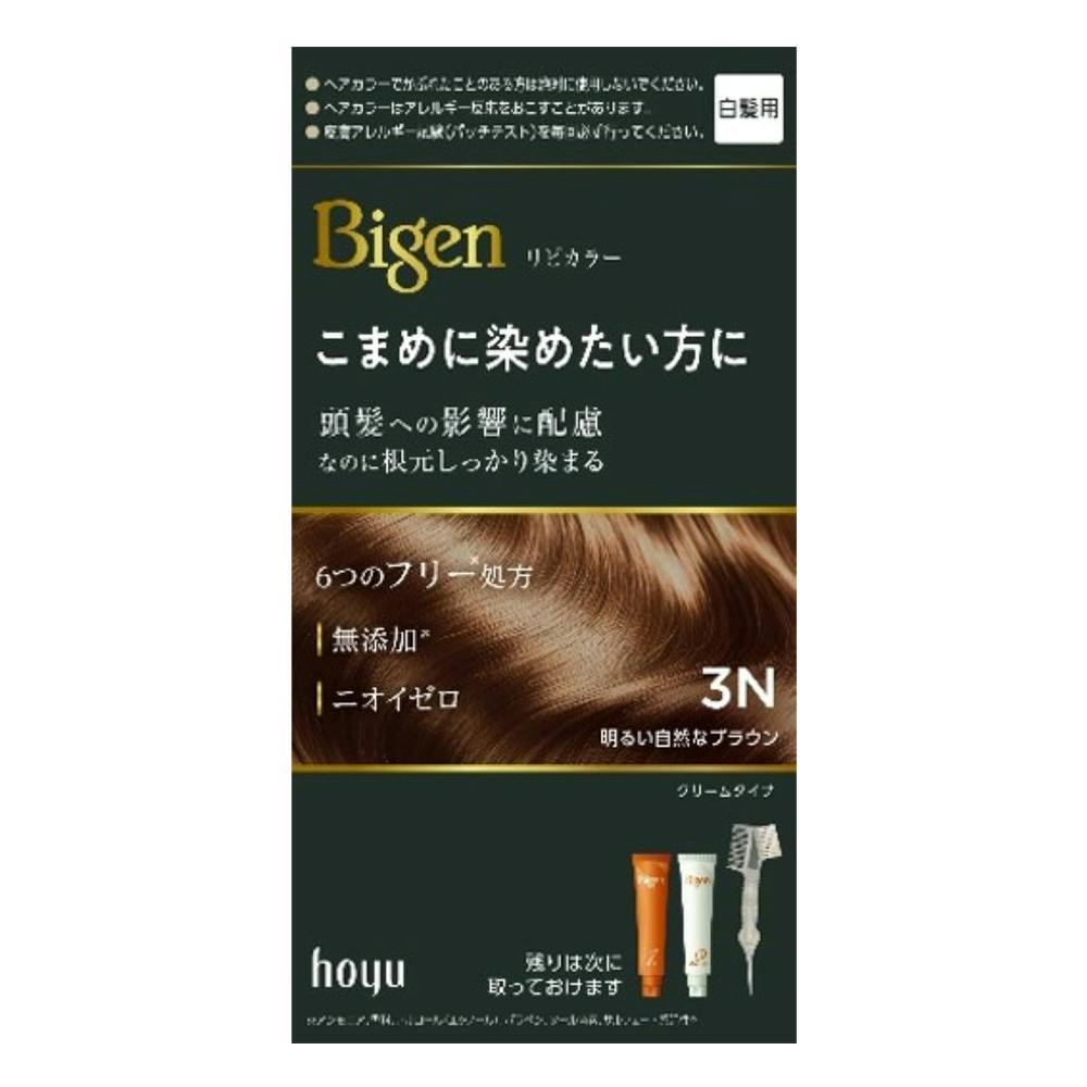 ビゲン リピカラー クリームタイプ 3N 明るい自然なブラウン
