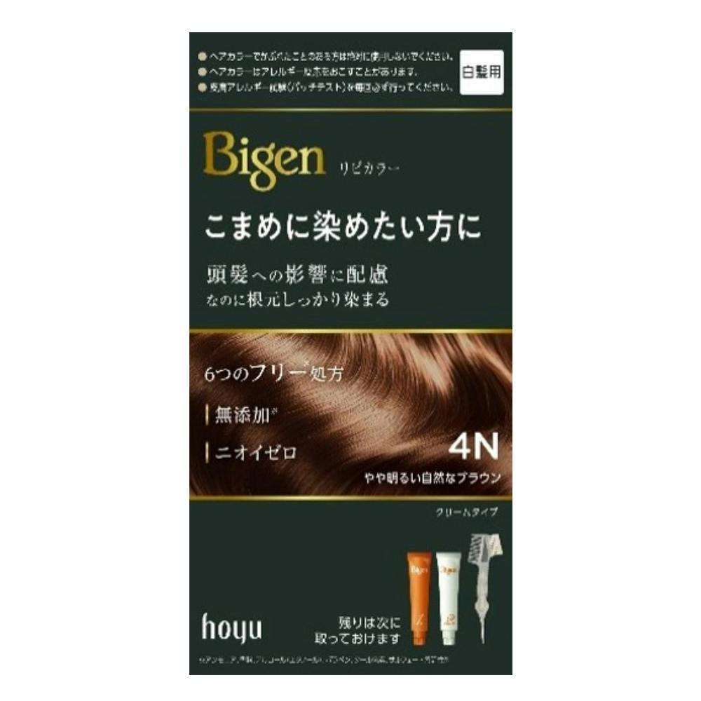 ビゲン リピカラー クリームタイプ 4N やや明るい自然なブラウン