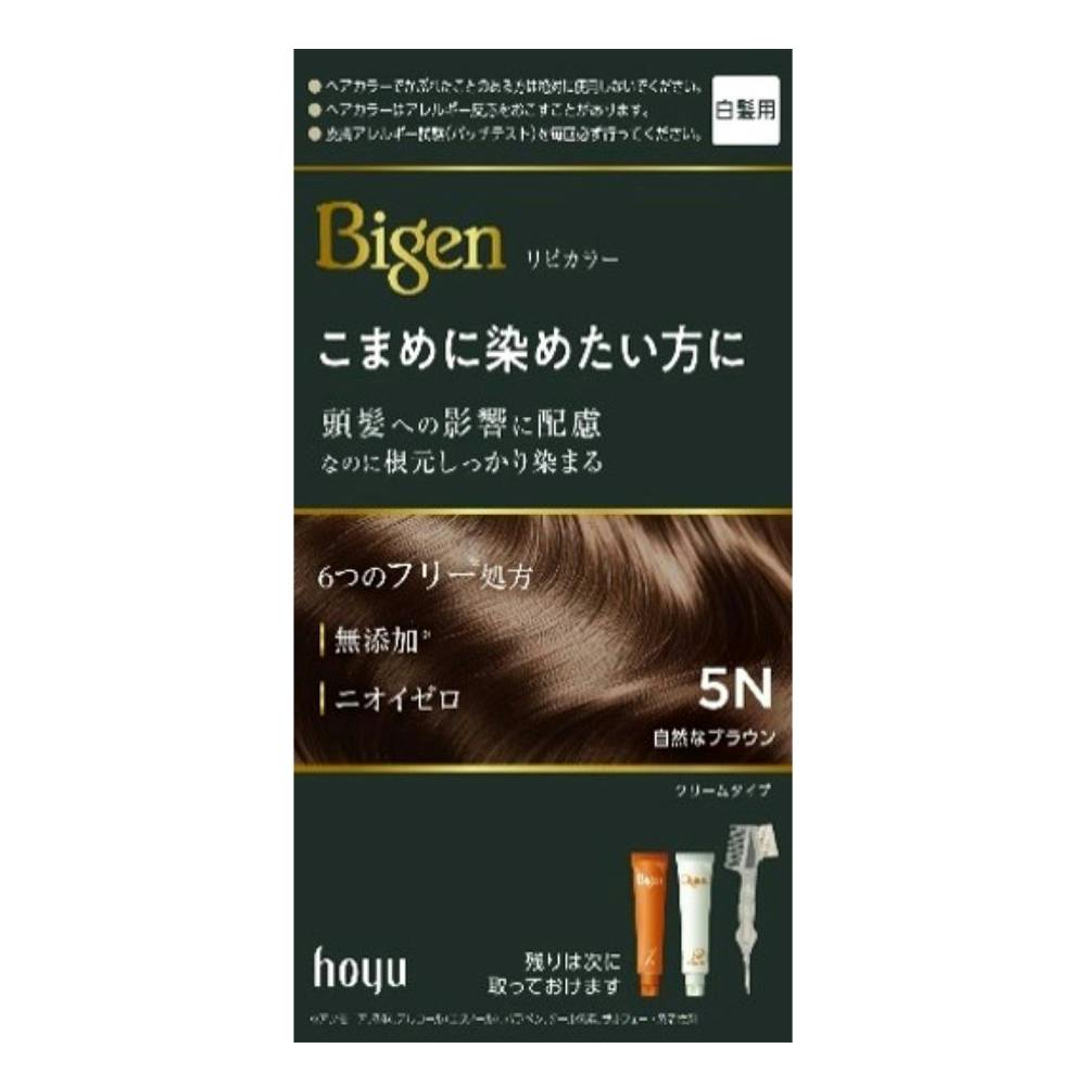 ビゲン リピカラー クリームタイプ 5N 自然なブラウン