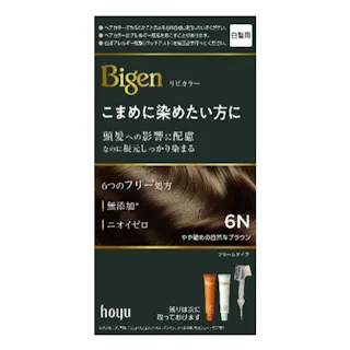 ビゲン リピカラー クリームタイプ 6N やや暗めの自然なブラウン