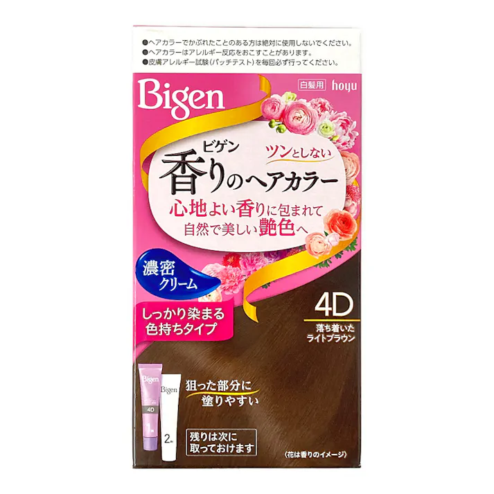ホーユー ビゲン 香りのヘアカラー クリーム 4D