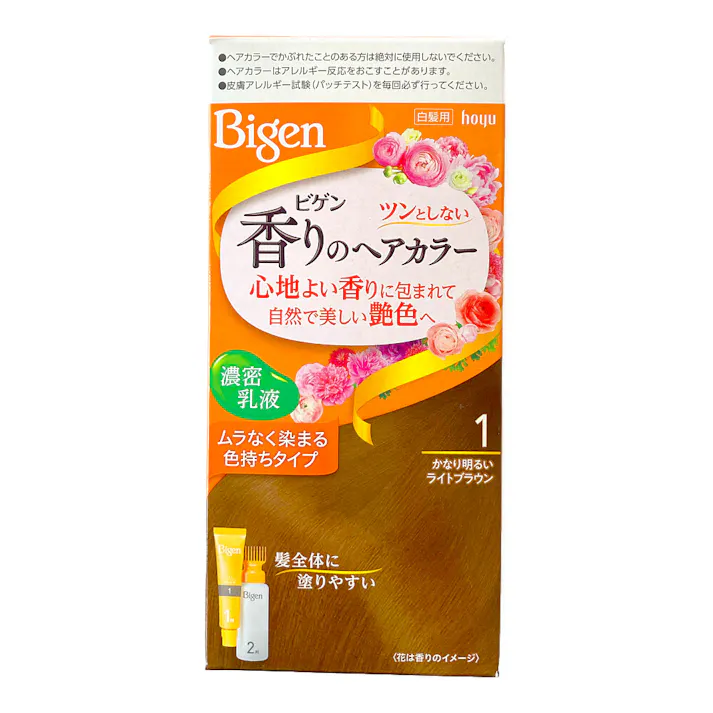 ホーユー ビゲン 香りのヘアカラー 乳液 1