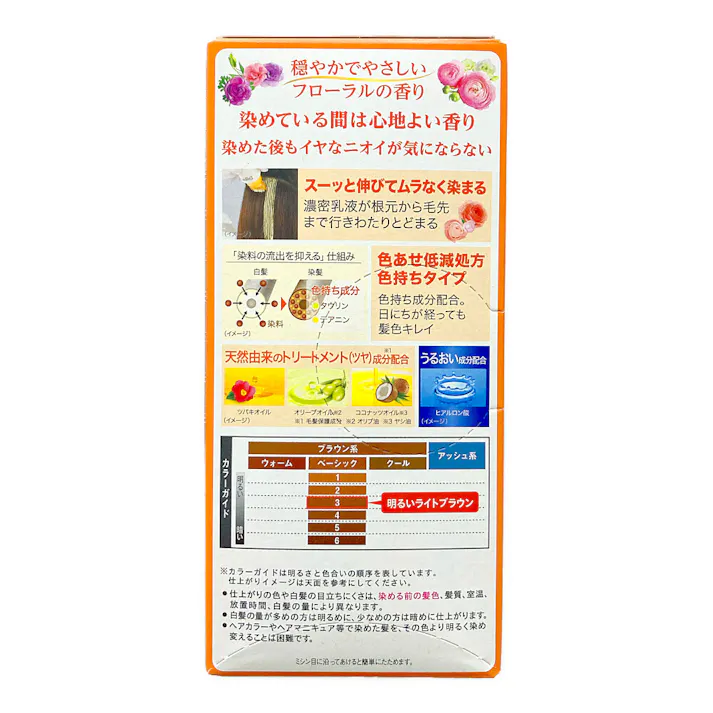 ホーユー ビゲン 香りのヘアカラー 乳液 3