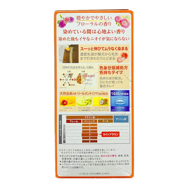 ホーユー ビゲン 香りのヘアカラー 乳液 4