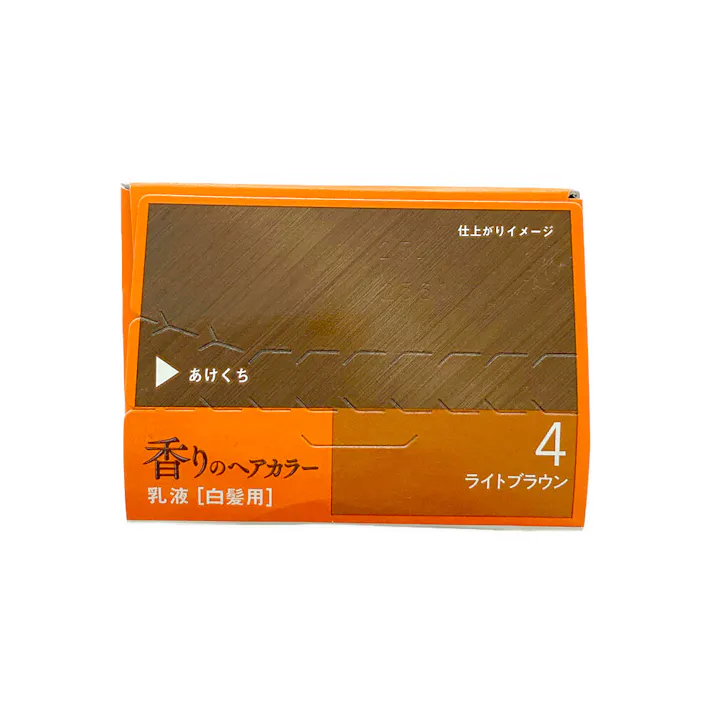 ホーユー ビゲン 香りのヘアカラー 乳液 4