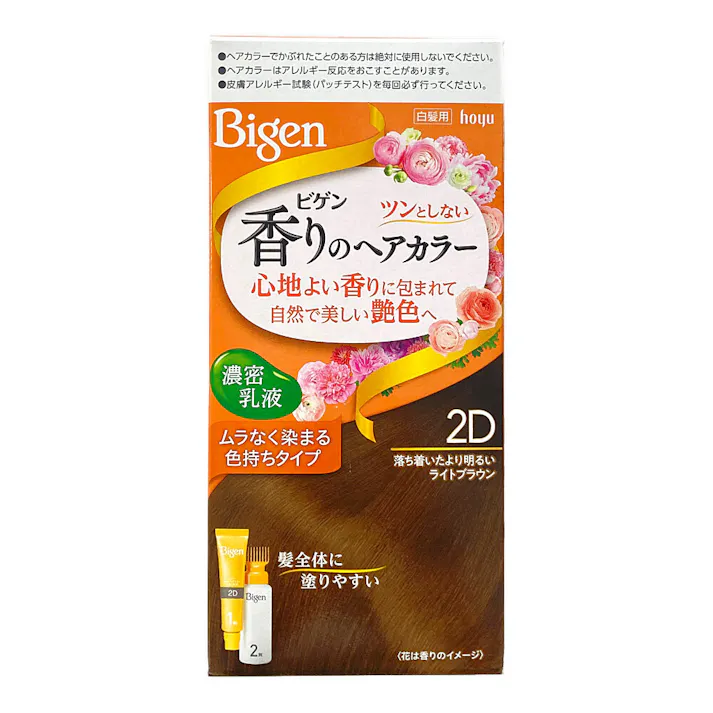 ホーユー ビゲン 香りのヘアカラー 乳液 2D