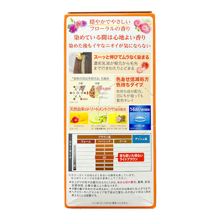 ホーユー ビゲン 香りのヘアカラー 乳液 3D