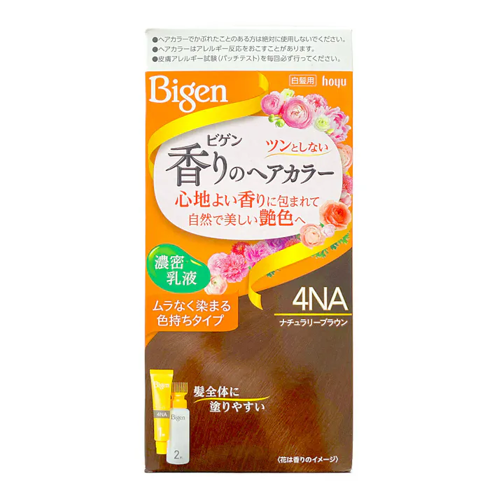 ホーユー ビゲン 香りのヘアカラー 乳液 4NA