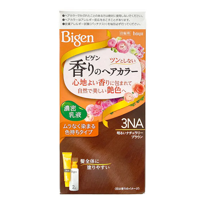 ホーユー ビゲン 香りのヘアカラー 乳液 3NA