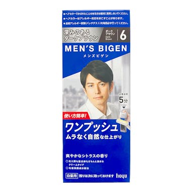 ホーユー メンズビゲン ワンプッシュ 6