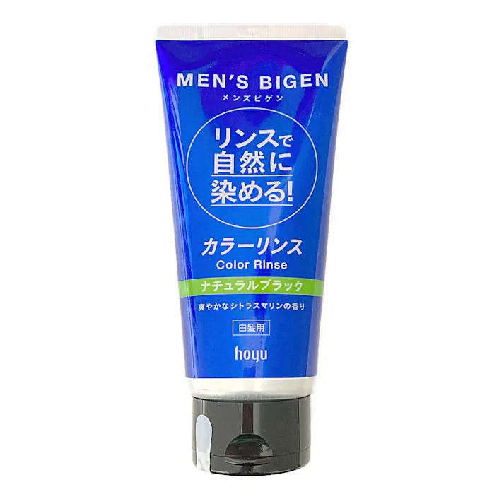 ホーユー メンズビゲン カラーリンス ナチュラルブラック 160g