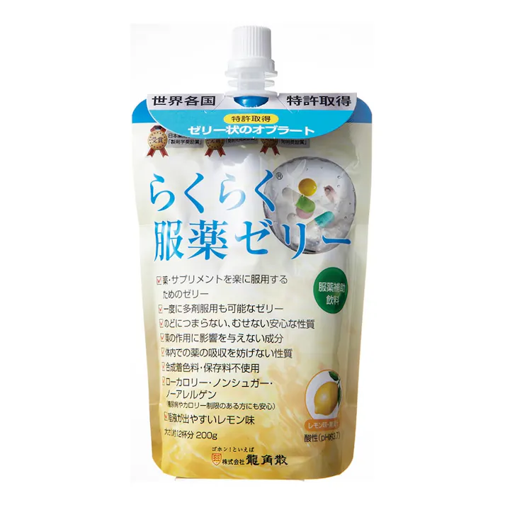 龍角散 らくらく服薬ゼリー チアパック 200g