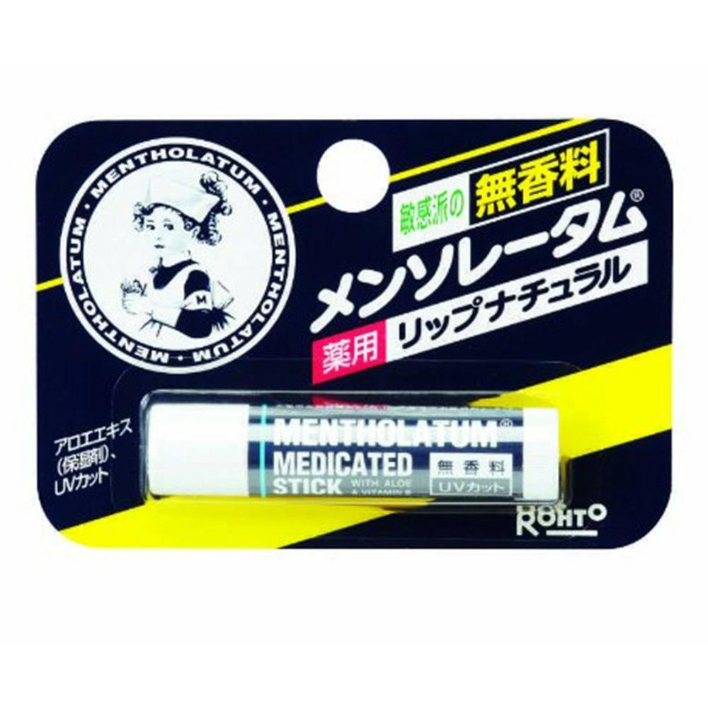 ロート製薬 メンソレータム 薬用リップナチュラル 4.5g