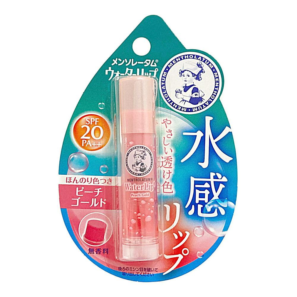 ロート製薬 メンソレータム ウォーターリップ 色つきタイプ ピーチ