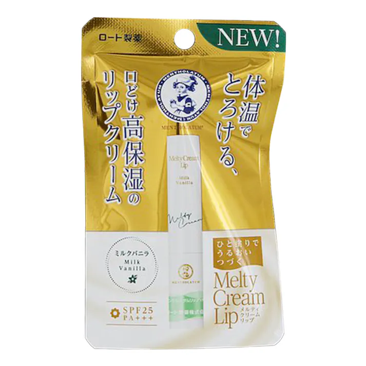 ロート製薬 メルティクリームリップ ミルクバニラ 2.4g