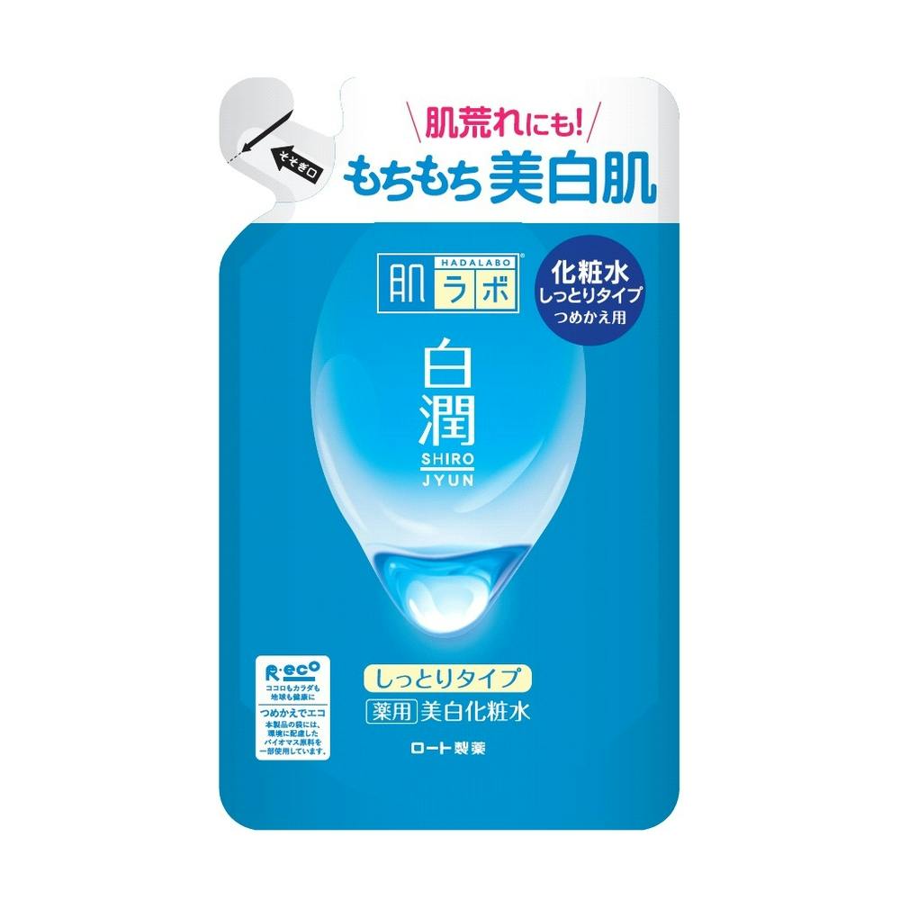 ロート製薬 肌ラボ 白潤 薬用美白化粧水 しっとりタイプ 詰替 170ml 化粧水・乳液 ロート製薬 肌ラボ 白潤 薬用美白化粧水 しっとりタイプ 詰替 170ml 化粧水・乳液